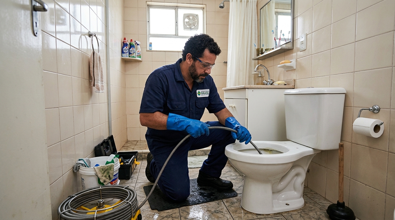 Desobstrução de Vaso em Maringá‑PR