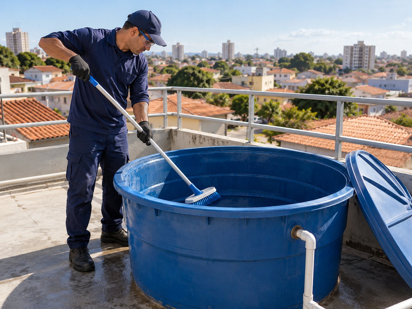 Limpeza de Caixa d'Água em Maringá‑PR