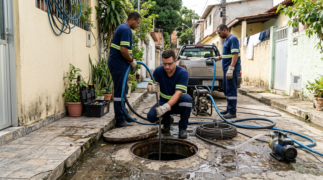 Hidrojateamento de Alta Pressão em Maringá‑PR