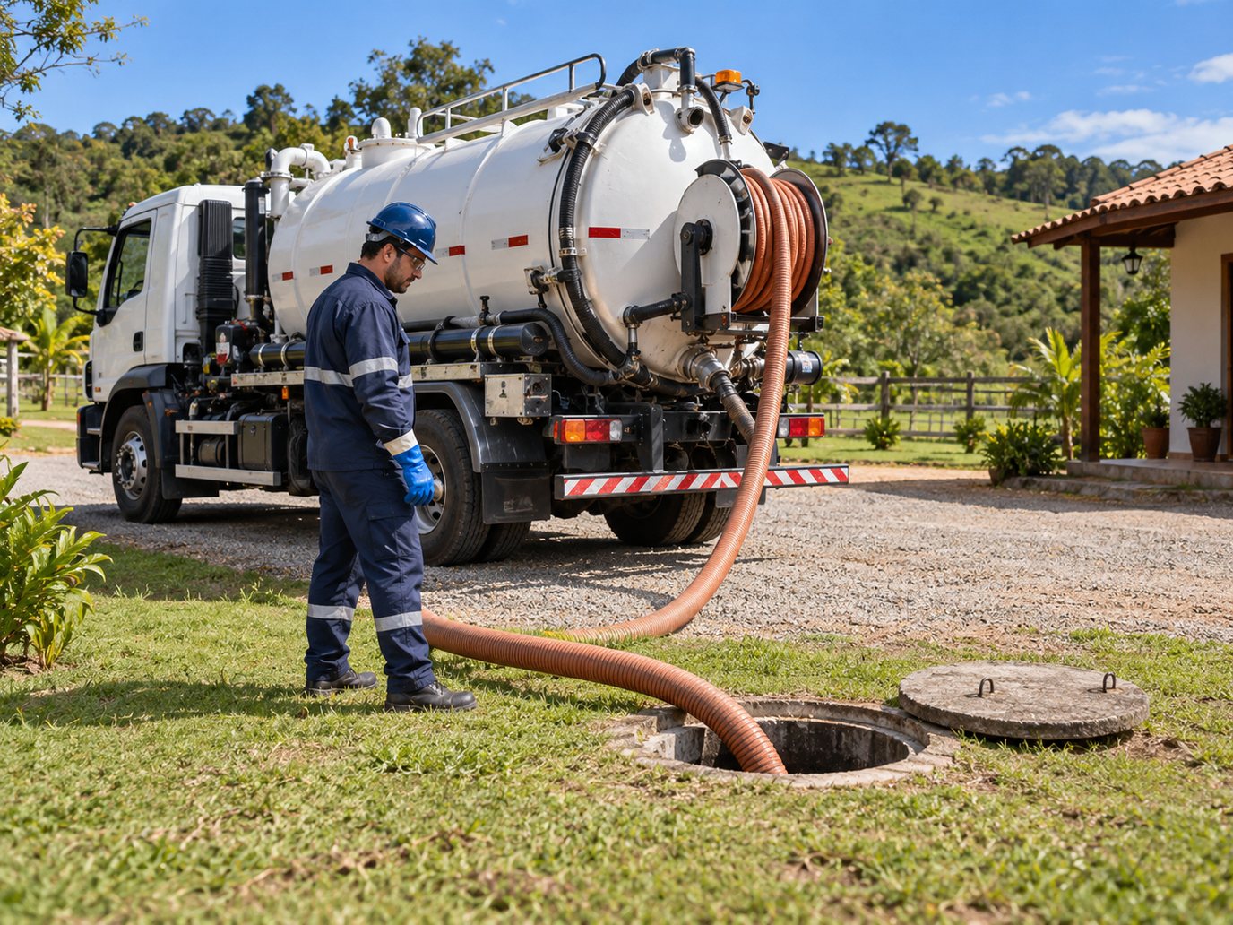 Sucção de Resíduos em Maringá‑PR